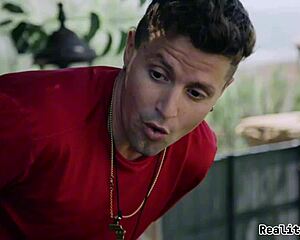 teen blondie with amazing huge booty and natural big boobs suck dick and get fucked doggy style - slimthick vic jay romero