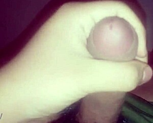 Big cock cums hard in teen scene