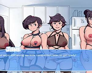 Winter Game Unfolds with Mature Vixen in Snow Daze Run