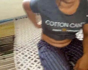 First time with a hot Indian wife and her friend