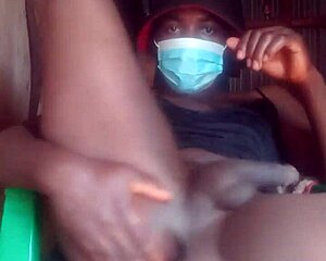 Damn, Kenyan Shemale SexyJayla254 Shoots Her Big Load in Hot Solo Action!