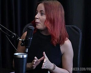 bruna ferrari shines in preliminares podcast moments. bia hot joins for sexy domination chat p3.