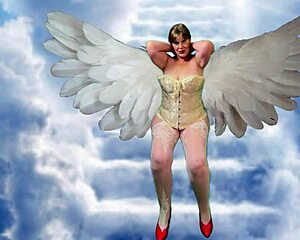 Granny Carmen Angel, the angelic GILF who loves to deep throat and lick