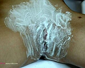 Wanna Watch Me Shave This Hairy Vagina Close-Up With a Trimmer?