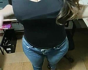 Genç 18+ çift patronla fazla mesai oral yapıyor 😈