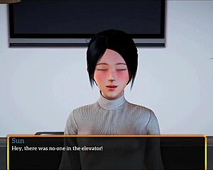 In my new family, we play games together.