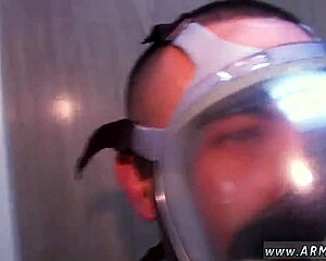 New recruits get cum showers in gay training