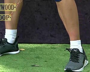 jacqueline fernandez showing off in hot exercise clip