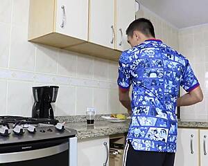 Man, I went to my friends' place for the weekend, and we got wild with anal DP! May Akemi, Max Maranhao, Richards Oliver, Japa Loki... damn crazy!