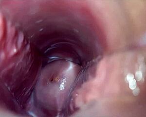 Close-up vaginal orgasm feels amazing