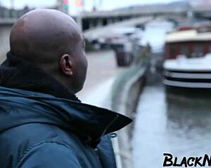 Wow! Cuckold Is Watching His Wife Take BBC in Sloppy Anal Sex