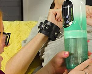 hey, stepmom caught me jerking and drained every drop of cum!