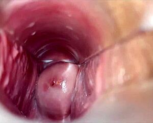 Close-up vaginal orgasm feels amazing