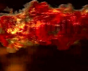 Wild threesome with beth chance's hairy pussy squirting from monster cock anal! 😈