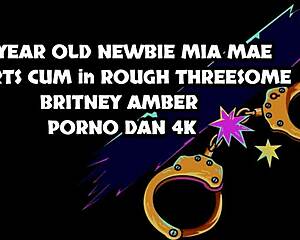 Britney Amber in a group shower scene