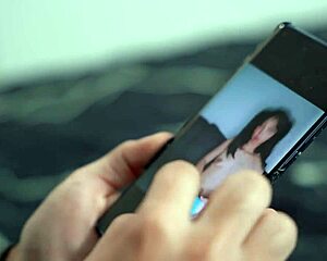 cindy luna threatens to fuck in bedroom, showing saggy tits and skinny body.