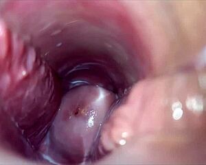 Close-up vaginal orgasm feels amazing