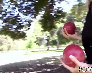 tiny teen 18+ getting blowjobs and orgasms in pov scenes