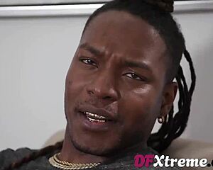 Stella Luxx can't resist big cock therapy