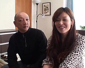 Asian hottie Hitomi Kanou hunts a cock to stuff her hairy pussy deep