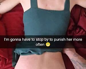 A Cheating Wife Captured on Snapchat with Her Neighbor