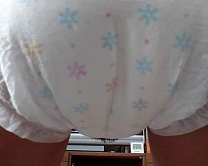 diaper mess situation with japanese twist today