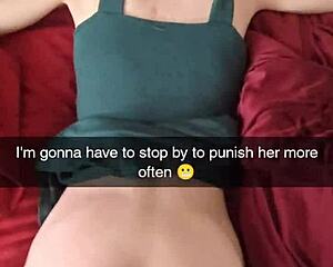 A Cheating Wife Captured on Snapchat with Her Neighbor