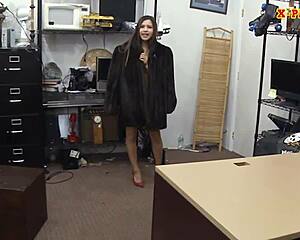 small tits babe railed by nasty pawn guy pov