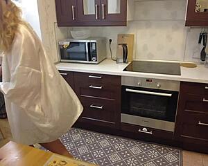 OMG, stuck teacher bent over for a quick doggy pounding! 😜