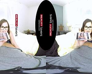 Young tattooed german chubby with glasses gets cumshot