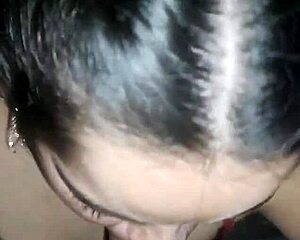 Novinha Debora Prado Deep Oral Sex at Night