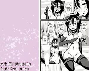 Pet girls in BDSM roles in hilariousLesbian Comics