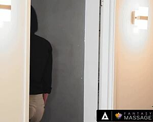 Masseuse captures steamy moments with eager clients