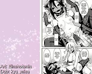 Pet girls in BDSM roles in hilariousLesbian Comics