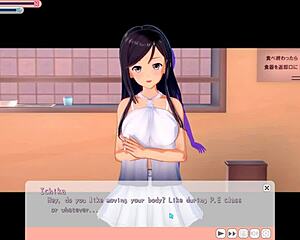 Hinata's classroom experience with a young girl - Koikatsu Party