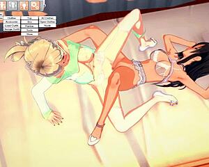 Hinata's classroom experience with a young girl - Koikatsu Party