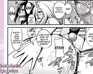 Pet girls in BDSM roles in hilariousLesbian Comics