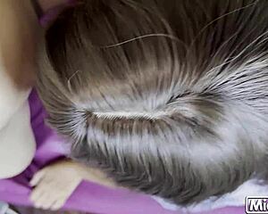 Thai student slut screams during intense creampie fuck