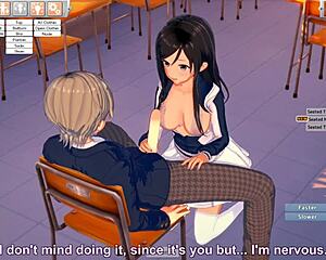 Hinata's classroom experience with a young girl - Koikatsu Party