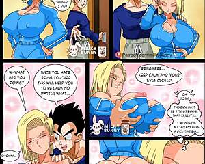 gohan conquers that big tits porn comic with ass and creampie