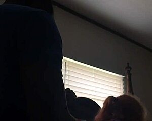 big black doggy and head, bent over with black monster