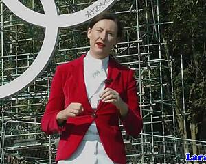 Watch This English Milf Get Doggy-Styled And Deepthroated Hard!