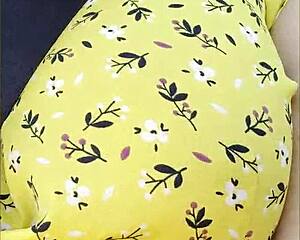 Wifey Flashes Perfect Tits Driving Wild