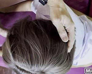 Thai student slut screams during intense creampie fuck