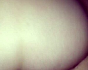 Shy wife's pretty pink pussy and fat ass arouse deeply.