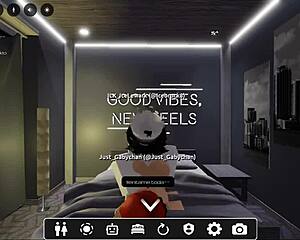 Furry guy fucks me hard in public condo, oh godd 😩