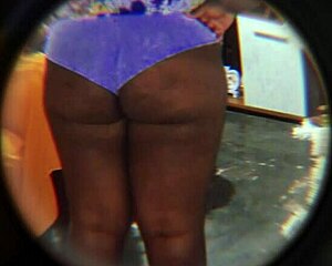 Hidden camera catches neighbor relaxing at home