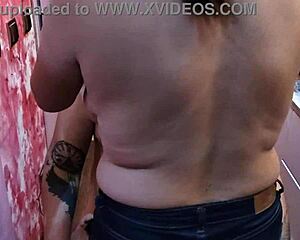 Barber Babe's Perfect Natural Tits Thrill