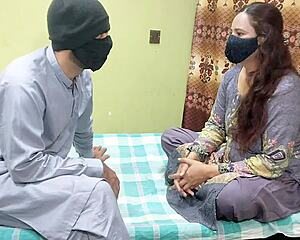 Wow, Indian Desi Bhabhi got nailed by recovery agent at home! How wild is that?