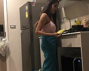 Big boobs from Thailand.